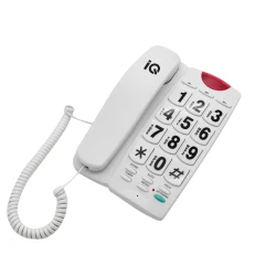 Σταθερό τηλέφωνο DT-836BB white με 3 μνήμες και ρυθμιζόμενη ένταση ακουστικού