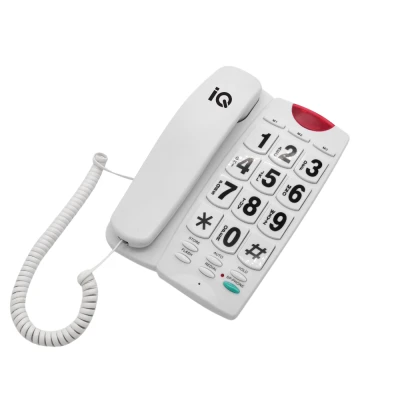 Σταθερό τηλέφωνο DT-836BB white με 3 μνήμες και ρυθμιζόμενη ένταση ακουστικού Σταθερό τηλέφωνο DT-836BB white με 3 μνήμες και ρυθμιζόμενη ένταση ακουστικού