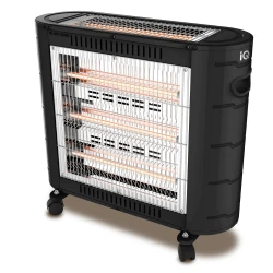 Θερμάστρα quartz 2400W HT-1481 με 4 λάμπες και ρυθμιζόμενη θερμοκρασία Θερμάστρα quartz 2400W HT-1481 με 4 λάμπες και ρυθμιζόμενη θερμοκρασία