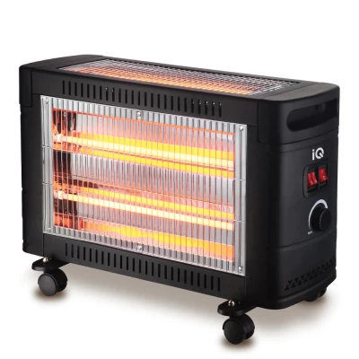 Θερμάστρα quartz 1800W HT-1482 με 3 λάμπες και ρόδες Θερμάστρα quartz 1800W HT-1482 με 3 λάμπες και ρόδες