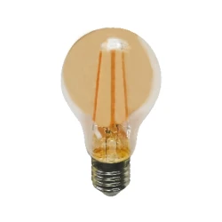 Λάμπα LED  Filament 8W E27 θερμό λευκό φως 2700K A60 940lm με δυνατότητα ρύθμισης έντασης φωτός & μελί κάλυμμα