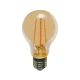 Λάμπα LED Filament 8W E27 θερμό λευκό φως 2700K A60 940lm με δυνατότητα ρύθμισης έντασης φωτός & μελί κάλυμμα Λάμπα LED Filament 8W E27 θερμό λευκό φως 2700K A60 940lm με δυνατότητα ρύθμισης έντασης φωτός & μελί κάλυμμα