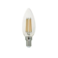 Λάμπα led filament κεράκι Ε14 7W 230V 2700k θερμό λευκό φως 860lumen 30000h