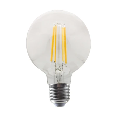 Λάμπα led filament globe G95 Ε27 10W 230V 4000k ενδιάμεσο λευκό φως 1260lumen δέσμης 360°