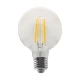 Λάμπα led filament globe G95 Ε27 10W 230V 4000k ενδιάμεσο λευκό φως 1260lumen δέσμης 360°