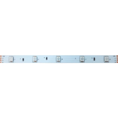 Tαινία LED ΝΑΝΟ 5M 7.2W/M 24V DC  RGB εναλλαγής χρωμάτων με πλάτος 10mm & ΙP65 κατάλληλη για εξωτερικό χώρο 