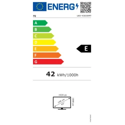 Τηλεόραση Smart LED 43'' Full HD με Android 11.0 και δέκτη DVBT-T2 / DVBT-S2