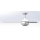 Ανεμιστήρας οροφής 122cm satin nickel CF-4812 με LED φως 18W και τηλεχειριστήριο, DC μοτέρ 55W