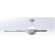 Ανεμιστήρας οροφής 138cm satin nickel με LED φως 18W και τηλεχειριστήριο DC μοτέρ 55W CF-5415