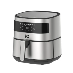 Αεροφριτέζα IQ AF-001 INOX με αποσπώμενο κάδο XL 6,4 lt και ισχύ 2000W