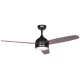 Ανεμιστήρας οροφής 122cm matt black CF-4812 με LED φως 18W και τηλεχειριστήριο DC μοτέρ 55W