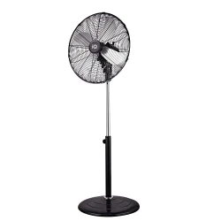 Ανεμιστήρας ορθοστάτης 40εκ 60W με μεταλλικό κορμό μαύρος MSF-402