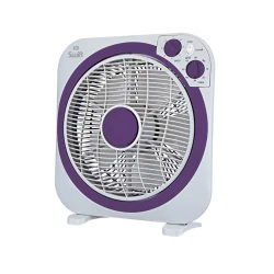 Ανεμιστήρας box fan 30 εκ. 12'' 45W πλαστικός λευκός PBF-34