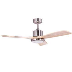 Ανεμιστήρας οροφής 132cm satin nickel CF-5213 με LED φως 18W και τηλεχειριστήριο DC μοτέρ 55W Ανεμιστήρας οροφής 132cm satin nickel CF-5213 με LED φως 18W και τηλεχειριστήριο DC μοτέρ 55W