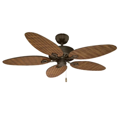 Ανεμιστήρας οροφής CF-525 52" 55W με πλεκτά wicker και μοτέρ χαλκού