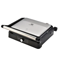 Τοστιέρα γκριλιέρα inox με 2200W ισχύ και 4 θέσεις για τοστ ST-655