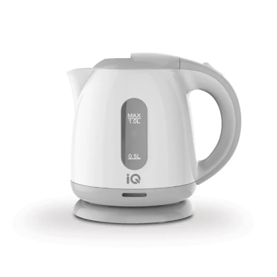 Βραστήρας 1lt 1850W New White EK-251 με ένδειξη στάθμης νερού και προστασία ξηρού βρασμού