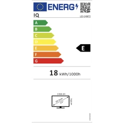 Τηλεόραση LED 24" HD Ready με δέκτη DVBT-T2 / DVBT-S2 1366x768 pixels