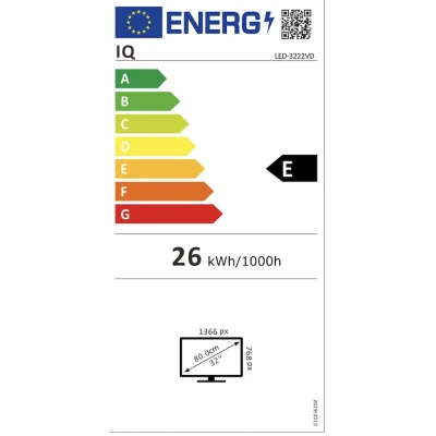 Τηλεόραση LED 32" HD Ready SMART TV με λειτουργικό VIDAA και δέκτη DVBT-T2 / DVBT-S2 Τηλεόραση LED 32" HD Ready SMART TV με λειτουργικό VIDAA και δέκτη DVBT-T2 / DVBT-S2