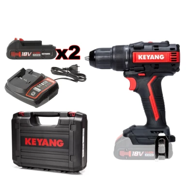 Σετ δραπανοκατσάβιδο μπαταρίας Brushless 18V 2 ταχυτήτων & ροπής στρέψης 55Nm Κeyang