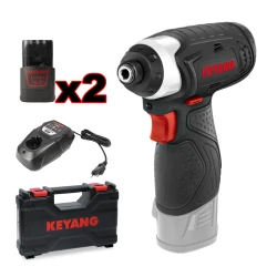 Σετ παλμικό κατσαβίδι Brushless 12V KEYANG 100 N.m 2x12V Li-ion/2.0 Ah Σετ παλμικό κατσαβίδι Brushless 12V KEYANG 100 N.m 2x12V Li-ion/2.0 Ah