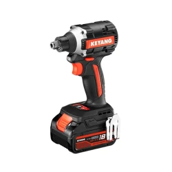 Σετ παλμικό κατσαβίδι μπουλονόκλειδο 18V (max 20V) Brushless με μπαταρία Keyang