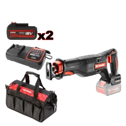 Σετ σπαθόσεγα μπαταρίας με ισχύ 20V Keyang με ρύθμιση στροφών ανάλογα με την λειτουργία κοπής