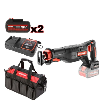 Σετ σπαθόσεγα μπαταρίας με ισχύ 20V Keyang με ρύθμιση στροφών ανάλογα με την λειτουργία κοπής