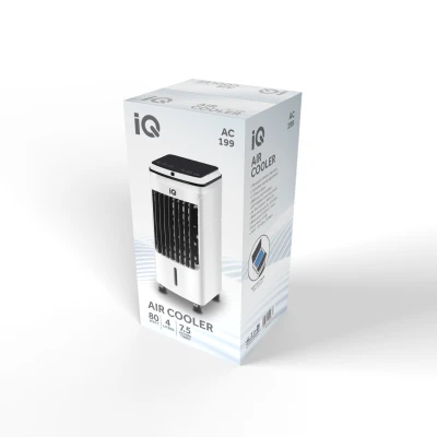 Air cooler  AC-199 80W με τηλεχειριστήριο και οθόνη LED, χαμηλού θορύβου έως 65dB