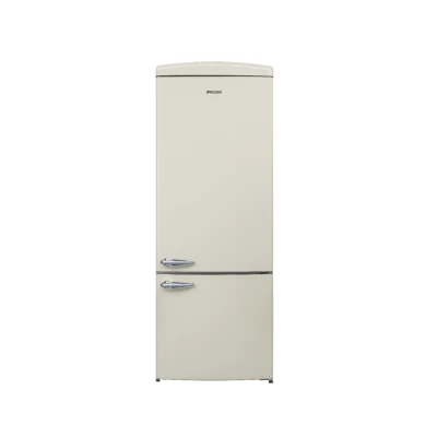 Ψυγειοκαταψύκτης Robin RB-498 BEIGE σειρά retro μπεζ 472lt Υ191cm x Π71cm x Β74,6cm Ψυγειοκαταψύκτης Robin RB-498 BEIGE σειρά retro μπεζ 472lt Υ191cm x Π71cm x Β74,6cm