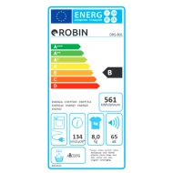 Στεγνωτηριο Robin DRS-801 χωρητικότητας 8Kg Π59,6xΒ60,9xΥ85,5cm