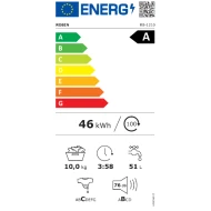 Πλυντήριο ρούχων Robin RB-1210Bgr μαύρο χωρητικότητας 10Kg Π60xΒ60xΥ84,5cm