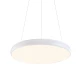 Κρεμαστό φωτιστικό KALLISTA LED 32W 2560LM CCT με δυνατότητα επιλογής φωτισμού λευκό χρώμα μεταλλικό D40xH8cm