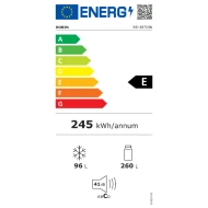 Ψυγειοκαταψύκτης Robin RB-487 ΙΝΟΧ antifinger 356lt Π60xΒ63,5xΥ200cm με σύστημα Full No Frost