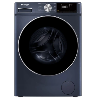 Πλυντήριο ρούχων Robin RB-1210Bgr μαύρο χωρητικότητας 10Kg Π60xΒ60xΥ84,5cm