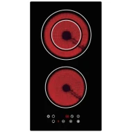Αυτόνομη κεραμική εστία Robin 3200W SB-23 Domino 3 ζωνών με πλήκτρα αφής 28,8cmΧ52cm