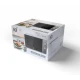 Φούρνος μικροκυμάτων IQ KC-1139 20lt 1000W με γυάλινη πόρτα και μηχανική λειτουργία