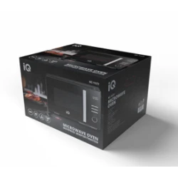 Φούρνος μικροκυμάτων IQ KC-1177 25 lt 900W με grill και ψηφιακό πίνακα INOX