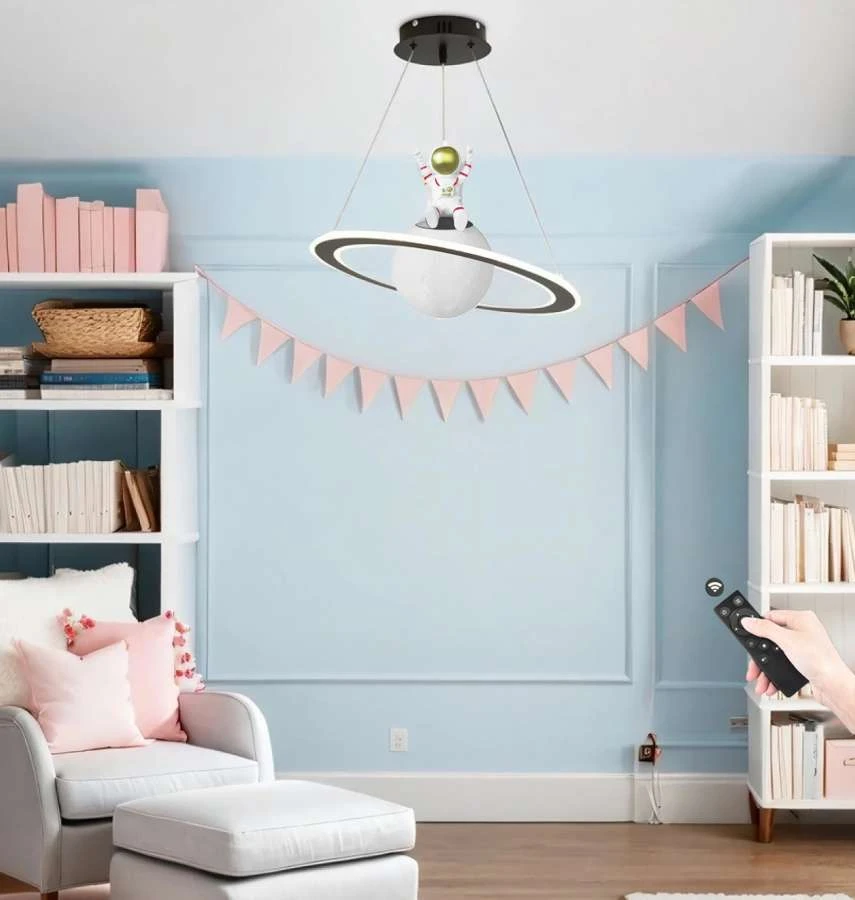 Παιδικό φωτιστικό LED Saturn 77W CCT 7700lm DIMMABLE με ασύρματο τηλεχειριστήριο 2.4GHz