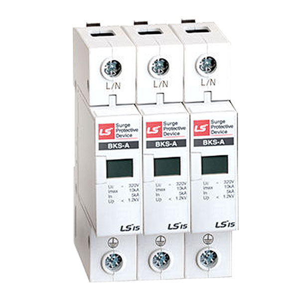 Αντικεραυνικό ράγας 3P 40kA 230V BKS-C LG για προστασία υπέρτασης του ηλεκτρικού συστήματος