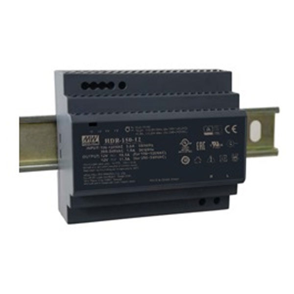 Τροφοδοτικό ράγας ισχύος 150W 24V MEAN WELL 6.25A ULTRA SLIM HDR150-24