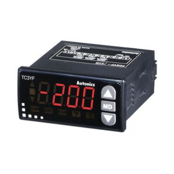 Ελεγκτής θερμοκρασίας ψηφιακός AUTONICS TC4Y-14R 72X36 100-240VAC έξοδος 1NO με σένσορα NTC 1.5m