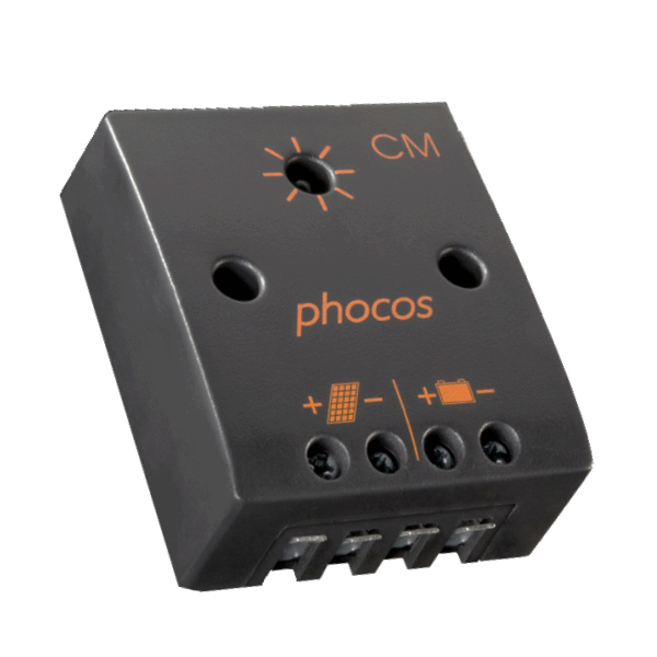 Ρυθμιστής φόρτισης Phocos PWM CM-10-2,1 12V 10A κατάλληλος για φωτοβολταϊκά συστήματα