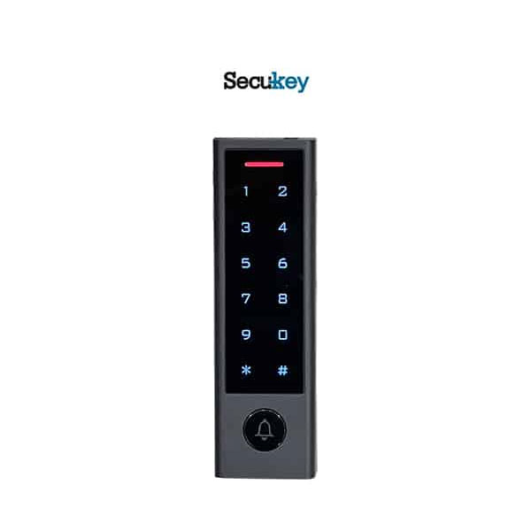 Αυτόνομο stand alone access control μιας επαφής με πλήκτρα αφής για 1000 χρήστες με κάρτα ή κωδικό IP66