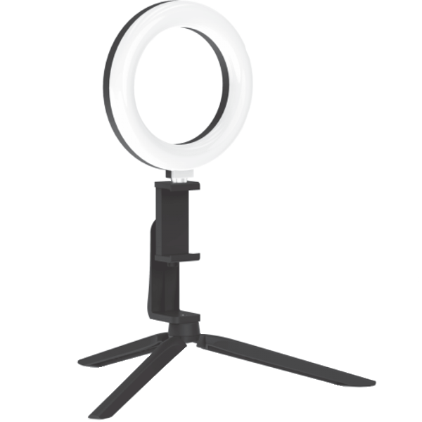 Φωτογραφικό δαχτυλίδι - Ring Light 6 Ø160mm 10W 3000k/4000k/6500k με Usb & 2.1mt καλώδιο