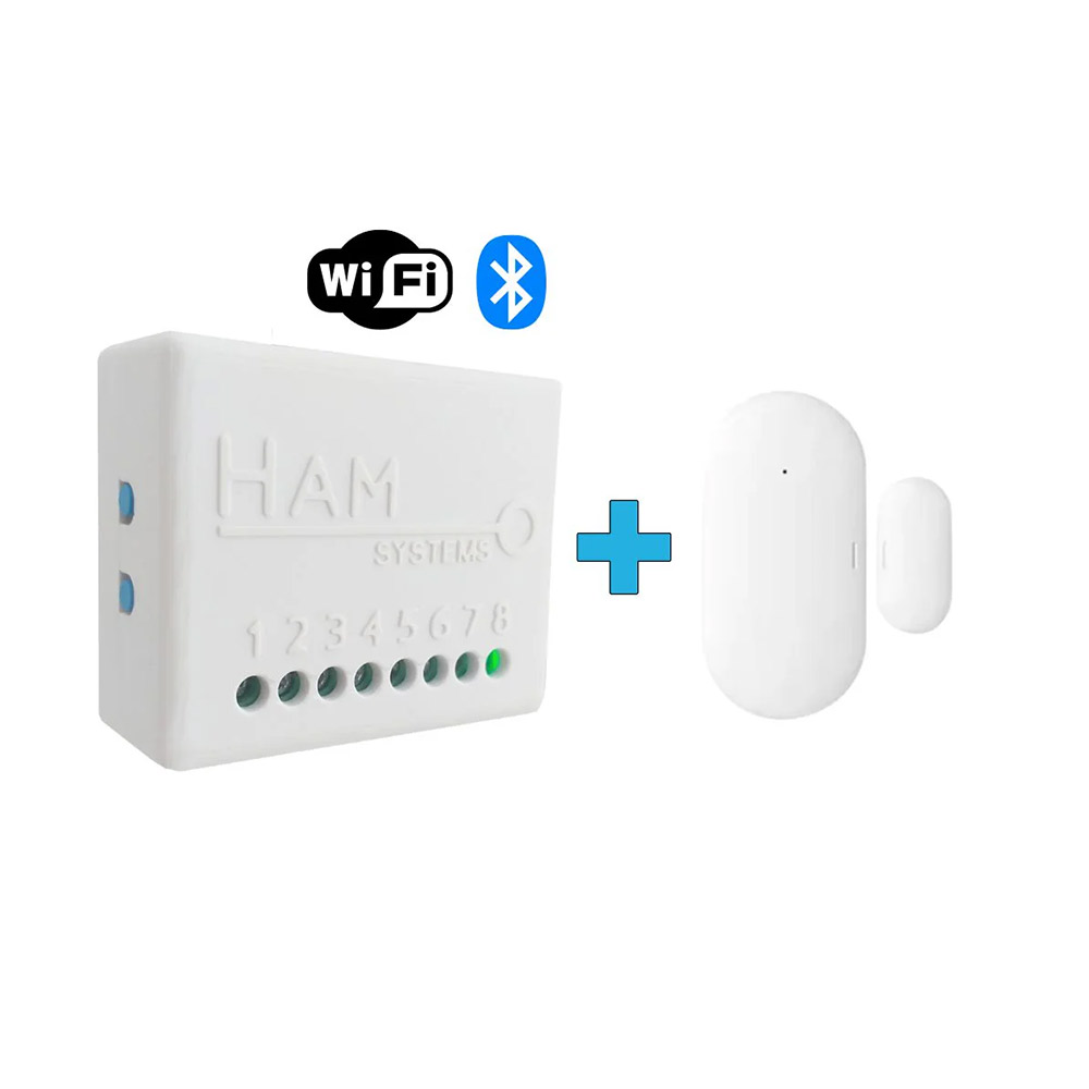WiFi σύστημα ελέγχου κλιματιστικού HAM RemoteAC με Bluetooth μαγνητική επαφή πόρτας και παραθύρου
