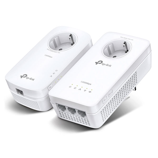 TP-LINK powerline ac WiFi TL-WPA8631P kit, AV1300 Gigabit Ver. 3.0 για την επέκταση του σήματος Wi-Fi