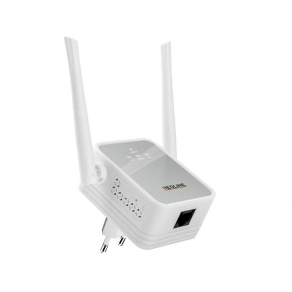 Ασύρματη επέκταση WiFi Extender REDLINE TS720W 300Mbps με κεραία πολλαπλής κατεύθυνσης