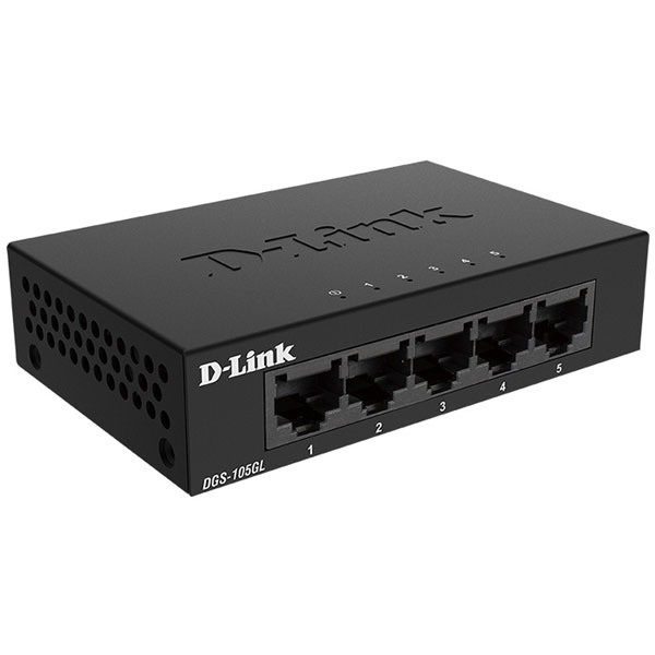 Μεταγωγέας δικτύου D-LINK 5-Port Gigabit Ethernet 10/100/1000 Unmanaged Desktop Switch