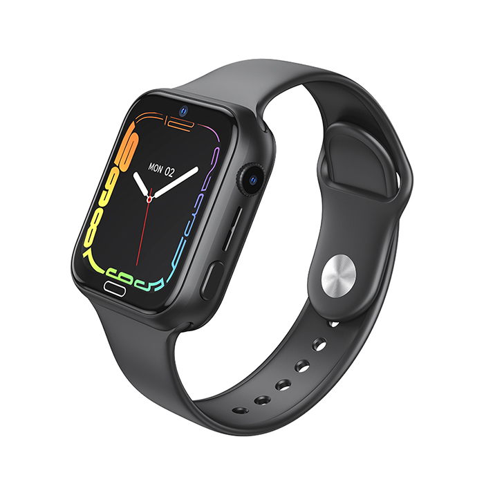 Παιδικό smartwatch 1.83" με οθόνη αφής, υποδοχή Nano SIM, 2G/4G, κάμερα 0.08MP και μπαταρία 650mAh σε μαύρο χρώμα